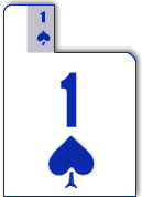 1<font face=Verdana color=black size=4>♠</font>