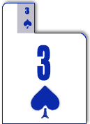 3<font face=Verdana color=black size=4>♠</font>